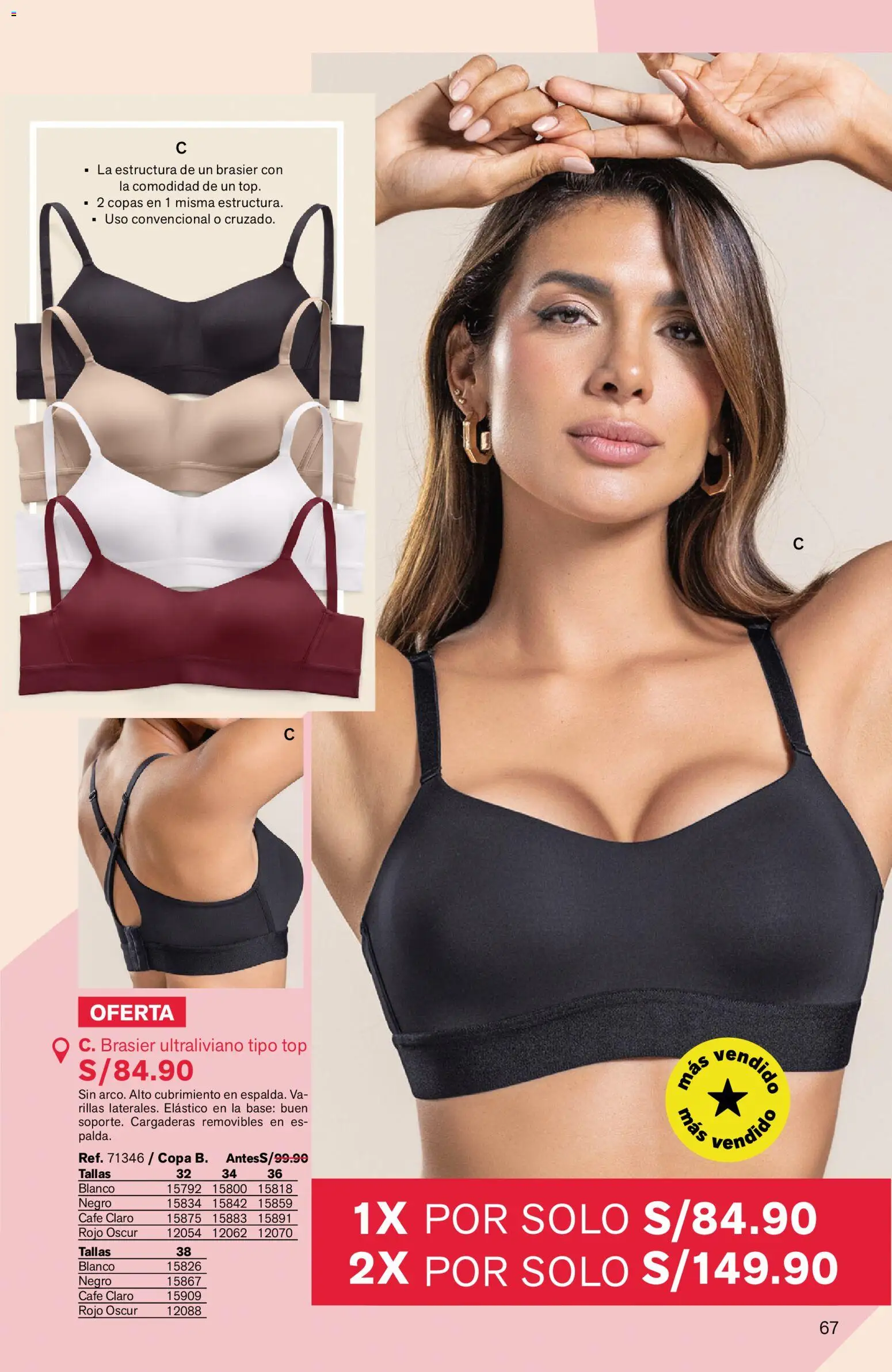 Catálogo Leonisa válido desde 25/06/2026 | Página: 67 | Productos: Café