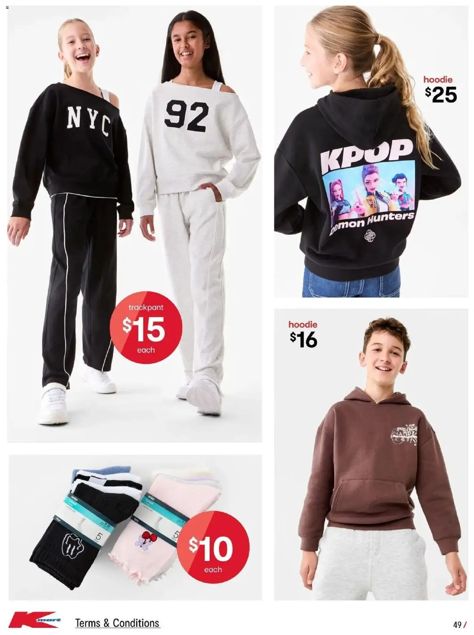 Kmart catalogue - valid from 24/06/2026 | Page: 49 | Products: Hoodie, Lemon
