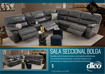 Vista previa de Muebles Dico catálogo Salas reclinables , nuevo folleto de la tienda, válido en México a partir del 27.03.2026 | Página: 26 | Productos: Sales