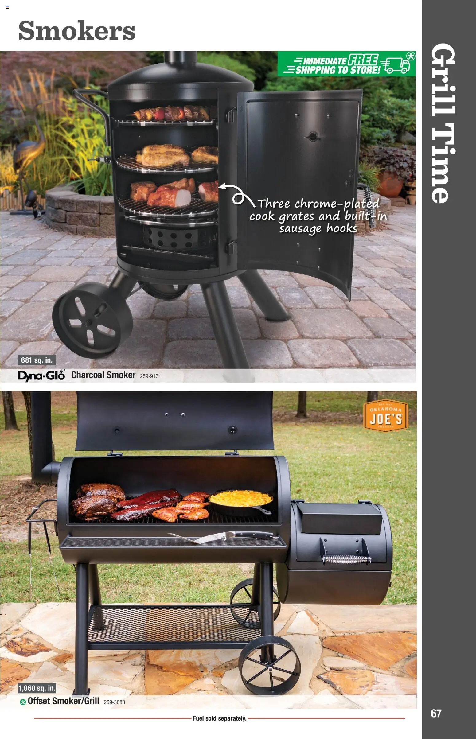 Menards Outdoor Living Catalogue - valid from 02/04/2026 | Page: 67 | Products: Charcoal, Sausage, Grill