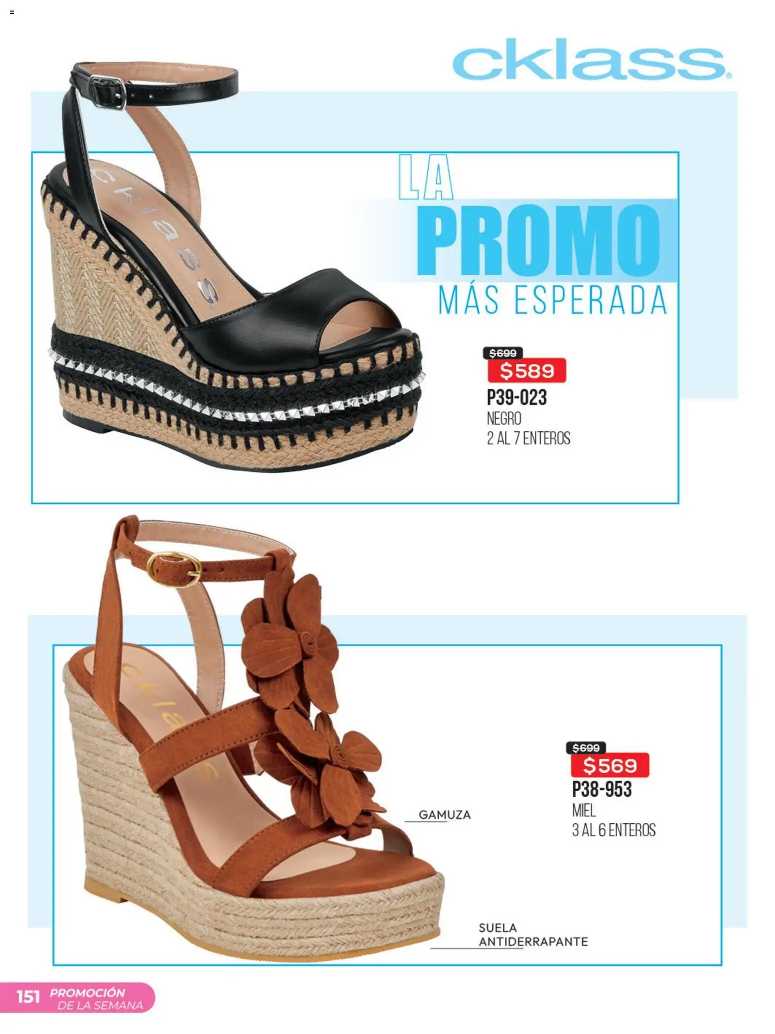 Nuevas ofertas de Cklass válidas en toda la República Mexicana desde el 30.03.2026. ¡Encuentra las mejores ofertas en Cklass catálogo Promo semanal! | Página: 152 | Productos: Gamuza