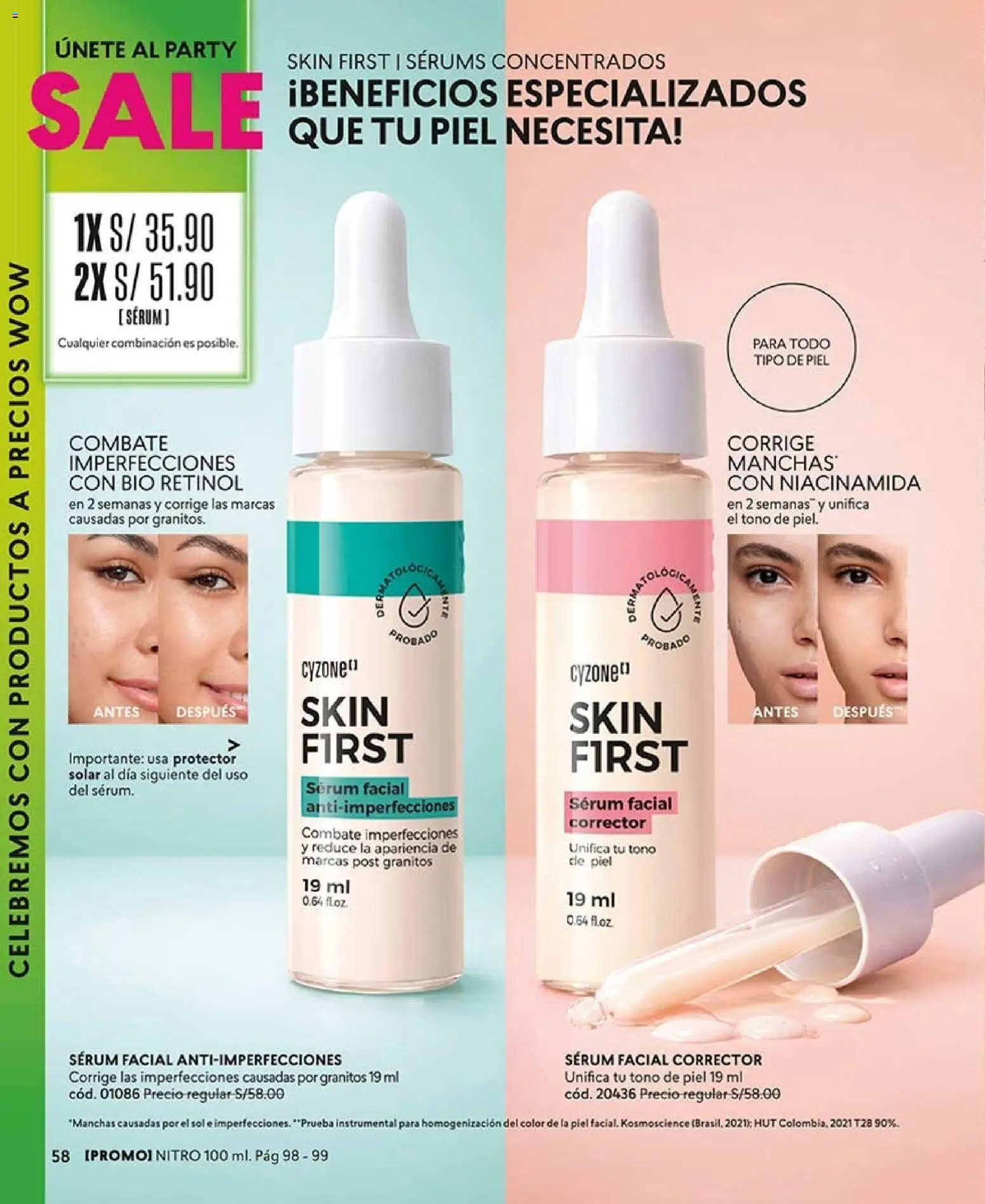 Catálogo CyZone válido desde 20/06/2026 | Página: 70 | Productos: Corrector