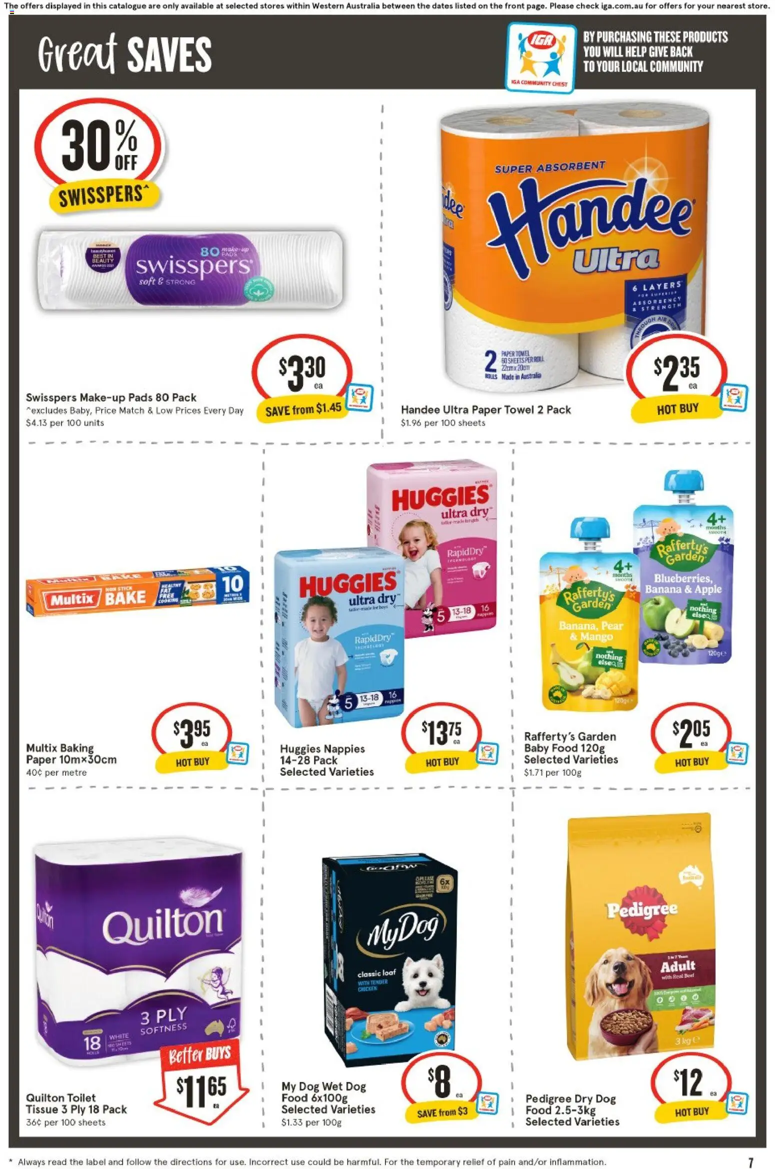 IGA catalogue - valid from 10.06.2026 | Page: 8 | Products: Toilet, Chicken, Makeup, Pear