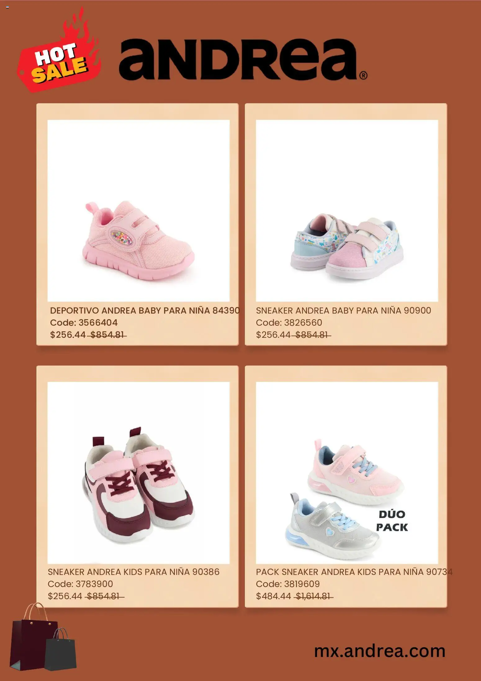 Nuevas ofertas de Andrea válidas en toda la República Mexicana desde el 25.05.2026. ¡Encuentra las mejores ofertas en Andrea Hot Sale! | Página: 4