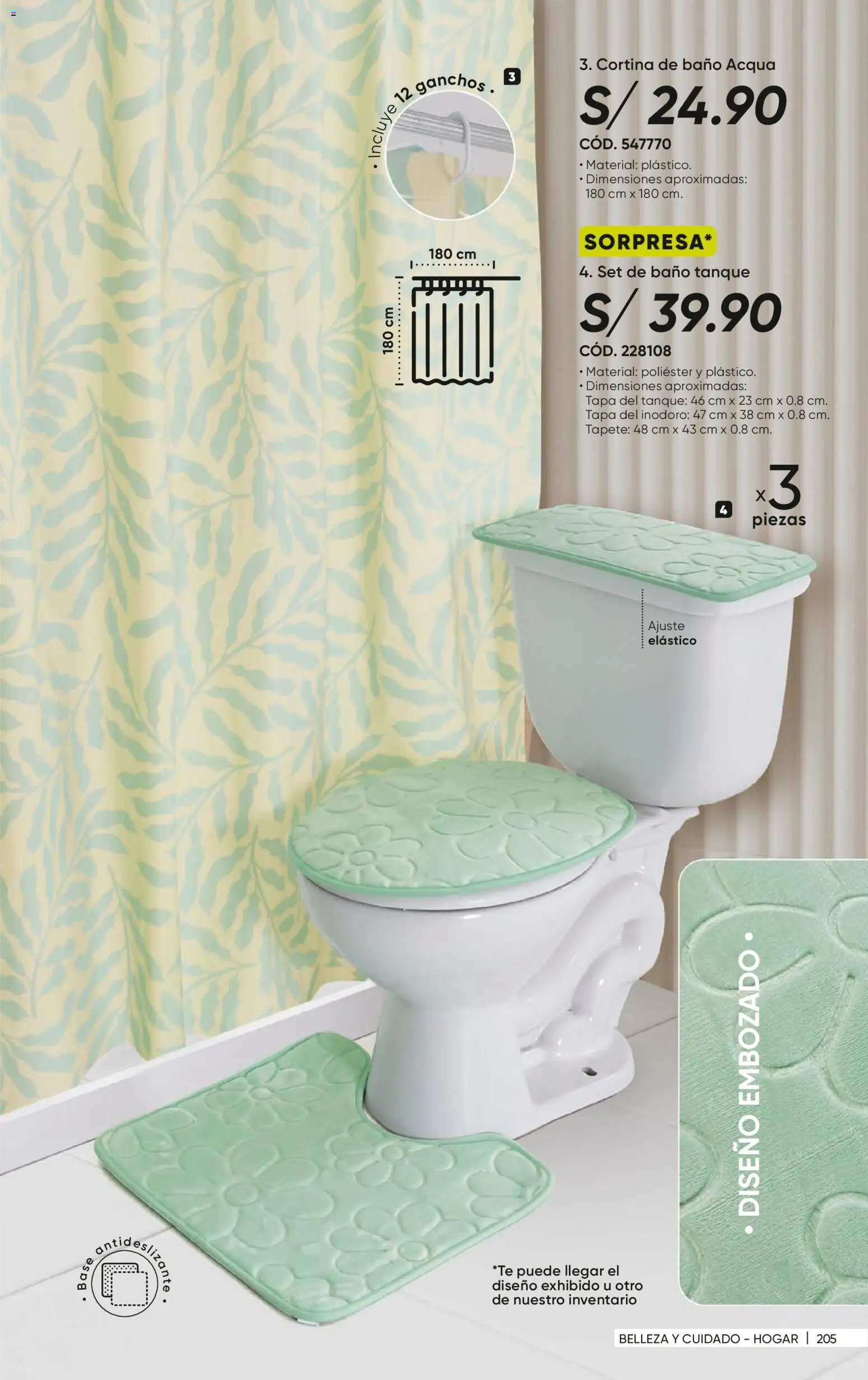 Catálogo Azzorti válido desde 27/07/2026 | Página: 207 | Productos: Inodoro, Baño, Tapa