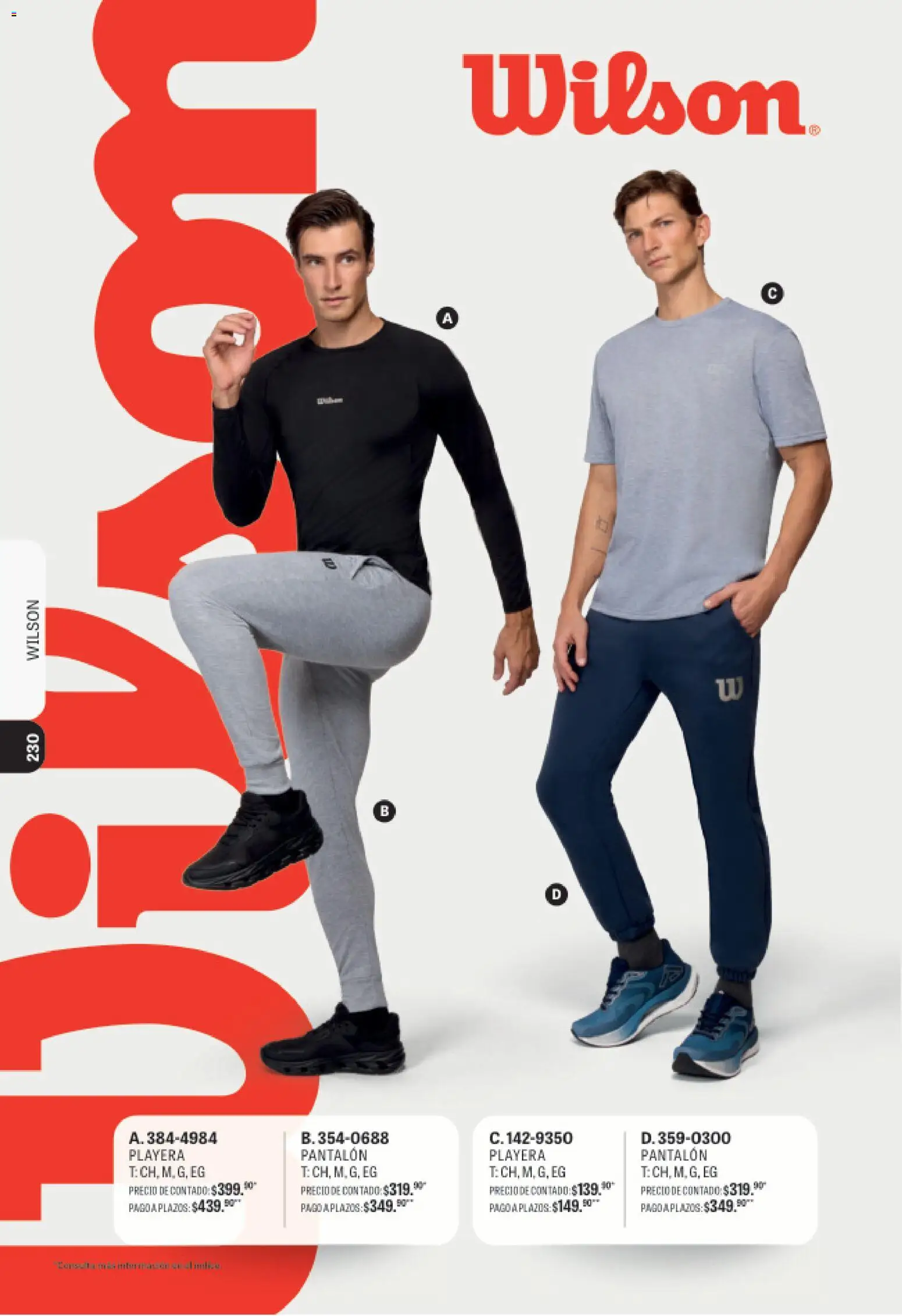 Nuevas ofertas de Andrea válidas en toda la República Mexicana desde el 09/08/2026. ¡Encuentra las mejores ofertas en Andrea catálogo Deportivo Completo! | Página: 230 | Productos: Playera
