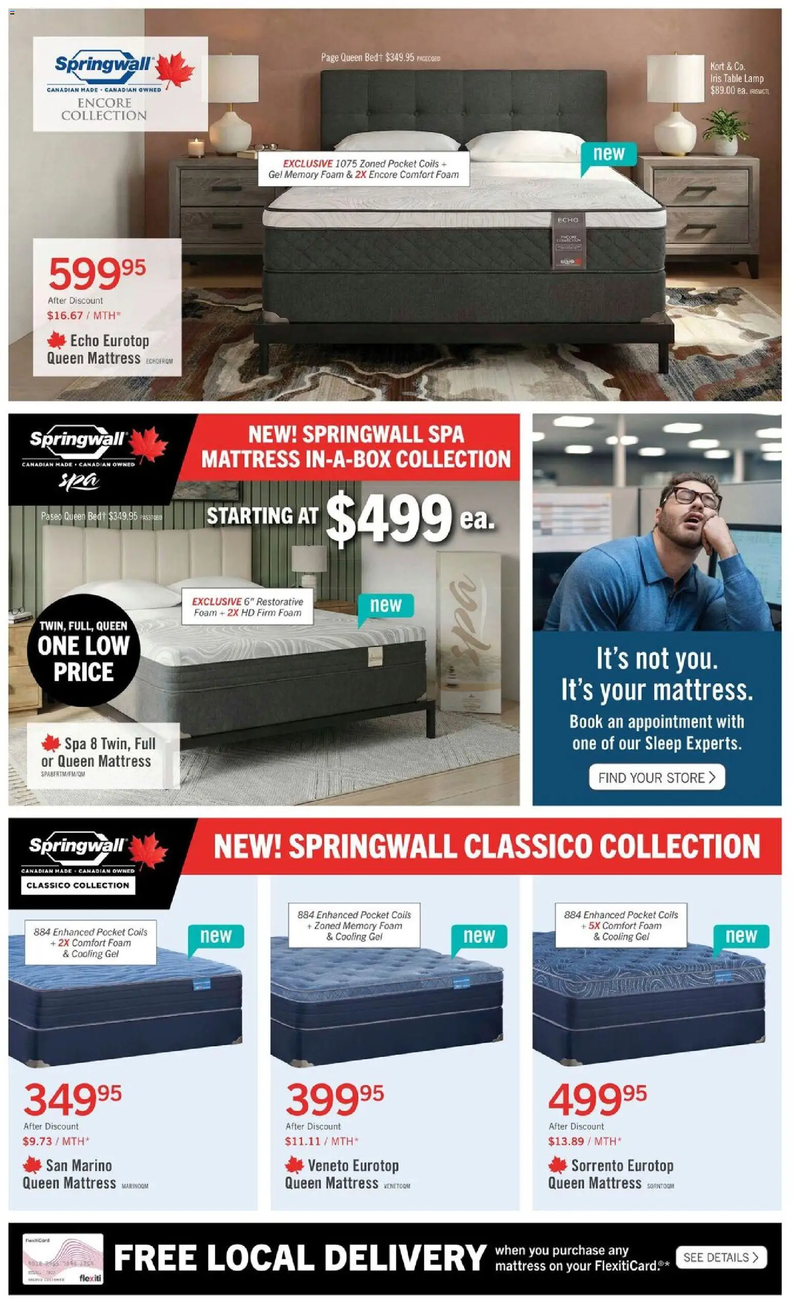 The Brick flyer valid from 22.05.2026 | Page: 5 | Products: Bed, Mattress, Table, Lamp