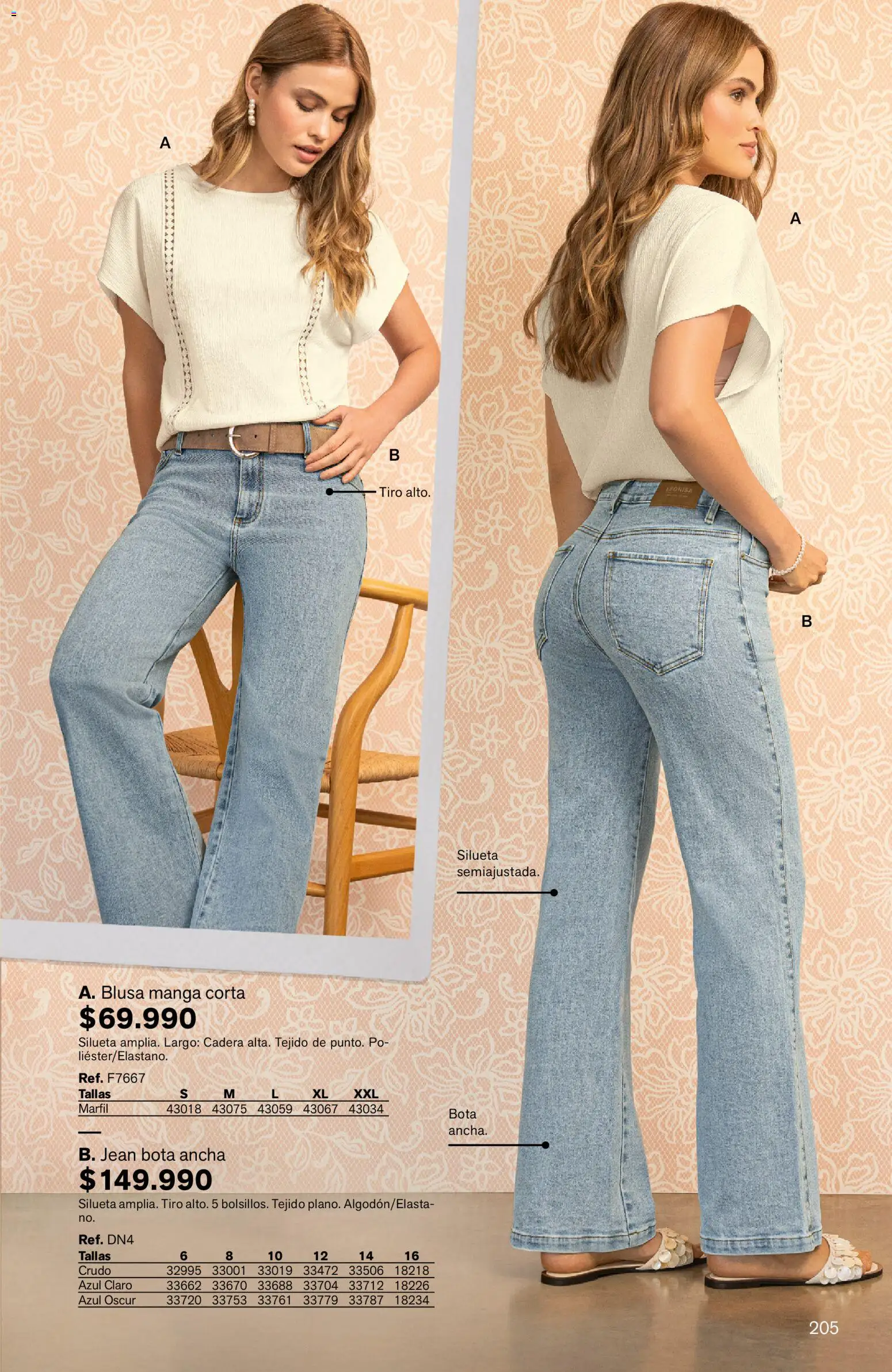 Leonisa revista - valida desde el 24/08/2026 | Página: 205 | Productos: Jean, Blusa