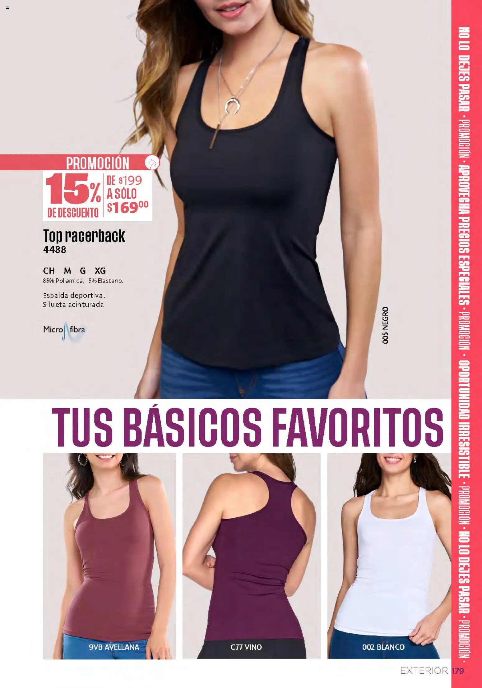 Nuevas ofertas de Ilusión válidas en toda la República Mexicana desde el 01/09/2026. ¡Encuentra las mejores ofertas en Ilusión catálogo Otoño! | Página: 181 | Productos: Top, Vino