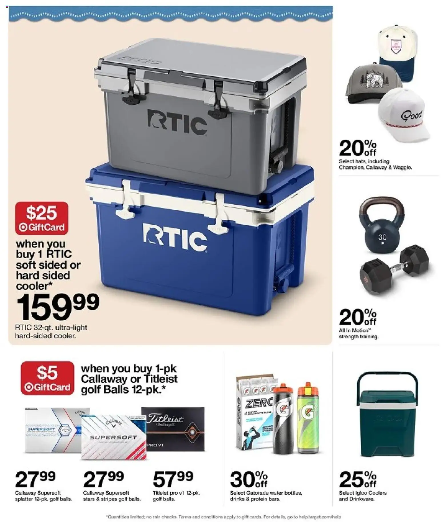 Target Weekly Ad - valid from 14.06.2026 | Page: 7 | Products: Water