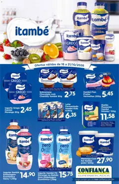 Confiança ofertas Itambé - Pré-Visualização do folheto da loja Confiança, válido de 16/10/2026