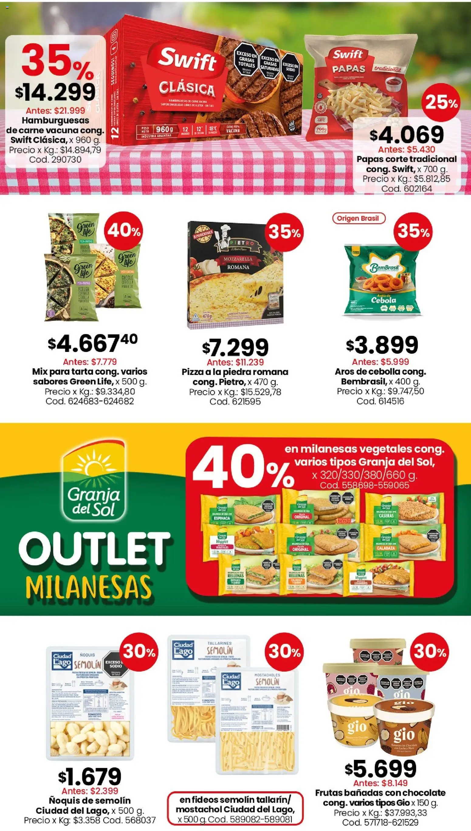 Coto - Carnes, verduras, pescadería, frescos y elaborados │ válido desde el 10/08/2026 | Página: 7 | Productos: Aros, Cebolla, Papas, Pizza