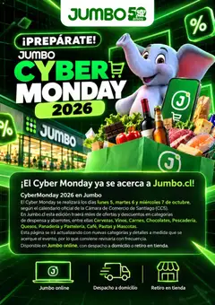 Jumbo Cyber Monday aviso válido desde el 29.09.2026
