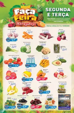 Savegnago - Ofertas da semana - Pré-Visualização do folheto da loja Savegnago, válido de 14/09/2026