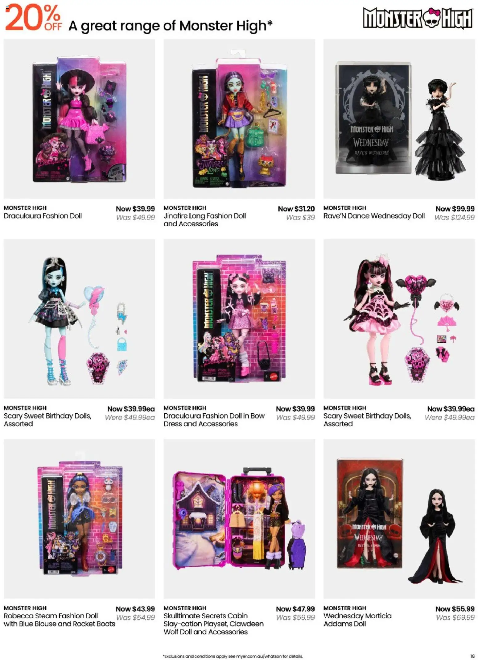 Myer catalogue - valid from 14/09/2026 | Page: 18 | Products: Dress, Blouse, Accessories, Boots