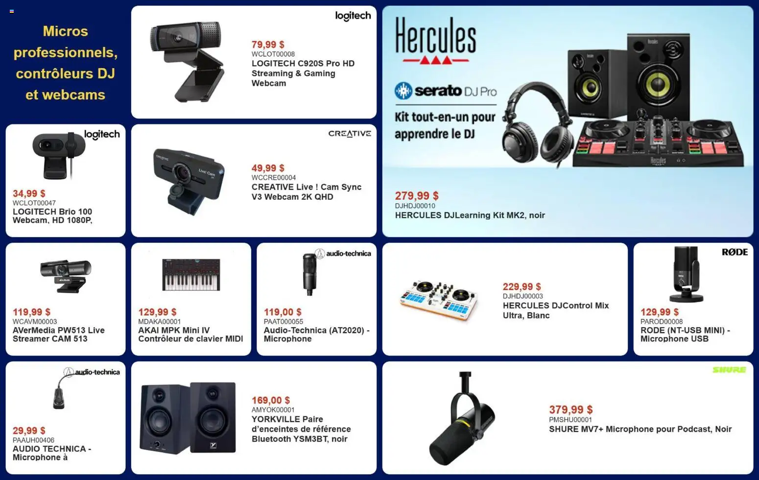 Canada Computers flyer valid from Aug 25, 2026 | Page: 10 | Products: Audio, Microphone