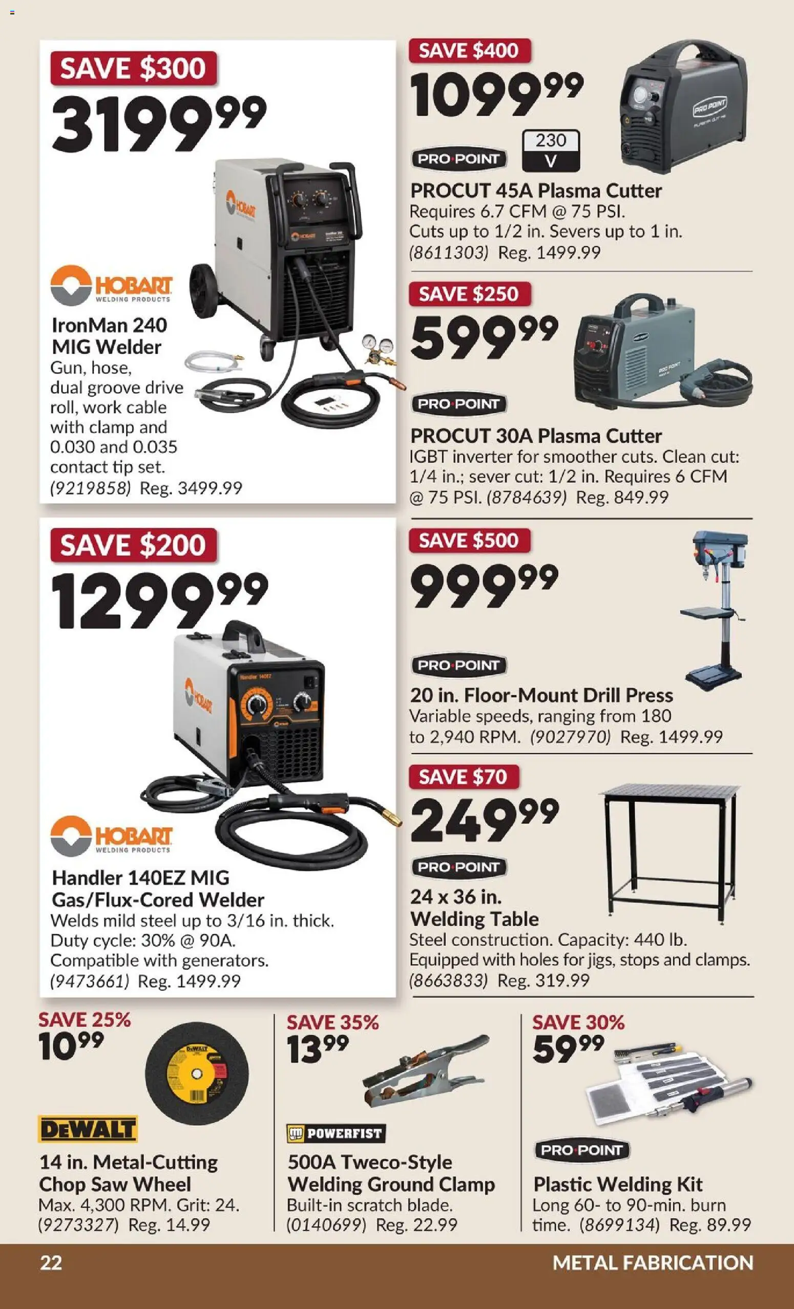 Princess Auto flyer valid from Aug 11, 2026 | Page: 29 | Products: Cable, Cutter, Table