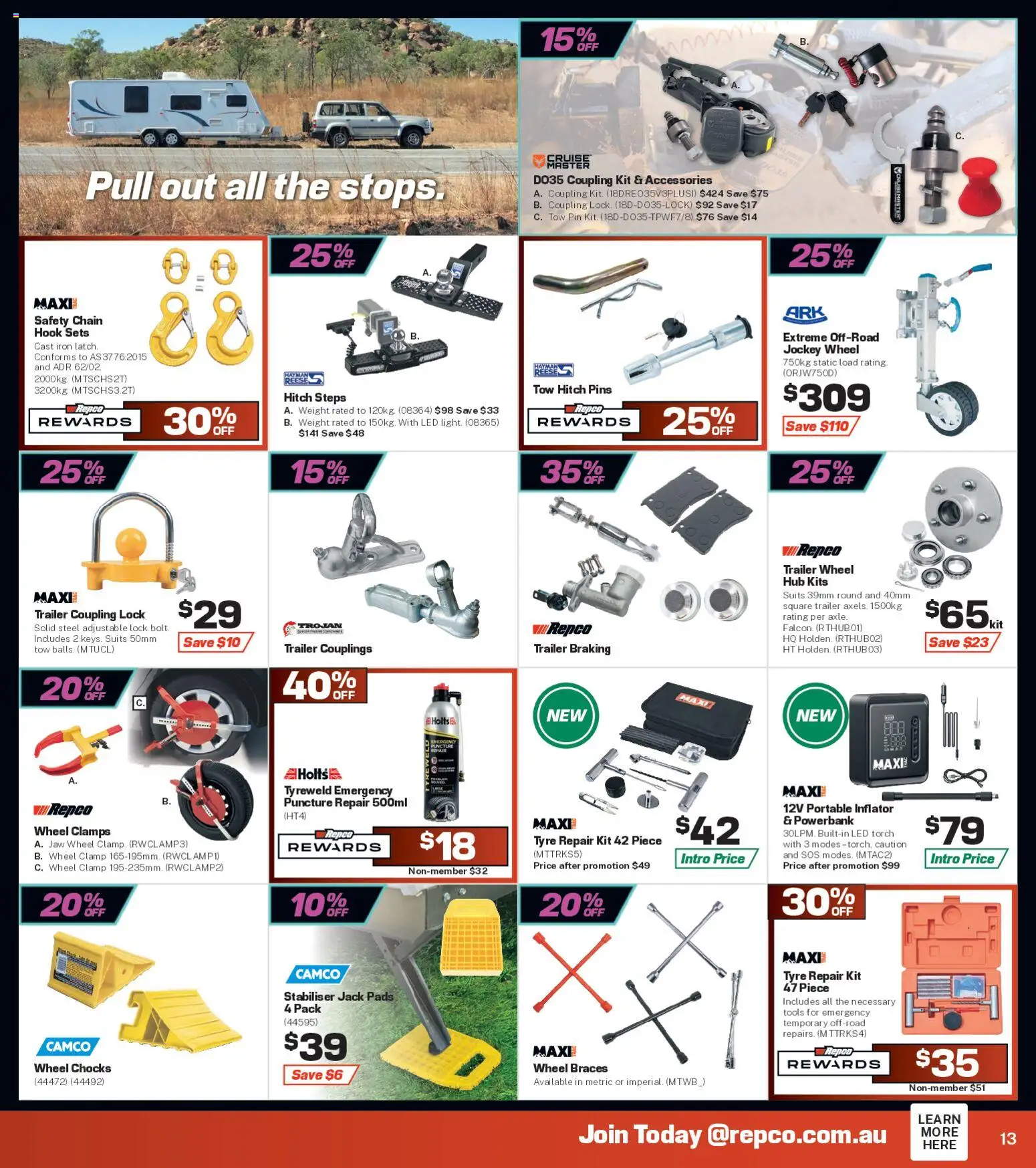 Repco catalogue - valid from 09/09/2026 | Page: 13 | Products: Kits, Accessories, Portable, Torch