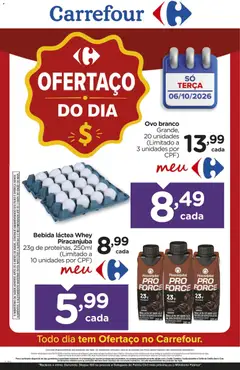 Carrefour ofertas do Dia - Pré-Visualização do folheto da loja Carrefour, válido de 06/10/2026