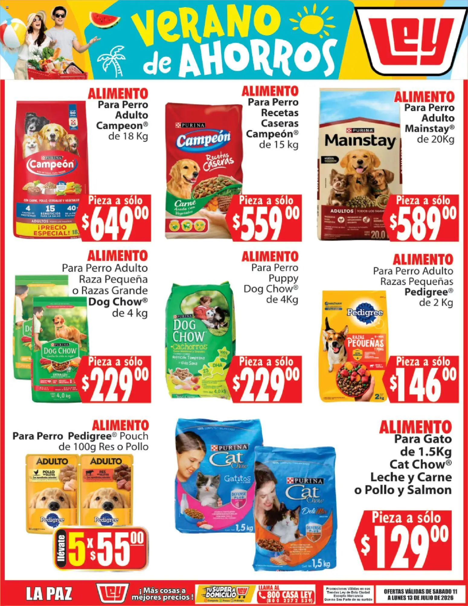 Nuevas ofertas de Casa Ley válidas en toda la República Mexicana desde el 11/07/2026. ¡Encuentra las mejores ofertas en Casa Ley folleto Verano de ahorros! | Página: 7