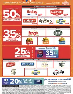 Vista previa Carrefour ofertas válido desde el 26/08/2026 | Página: 45 | Productos: Comidas congeladas, Dulce, Leche, Ñoquis