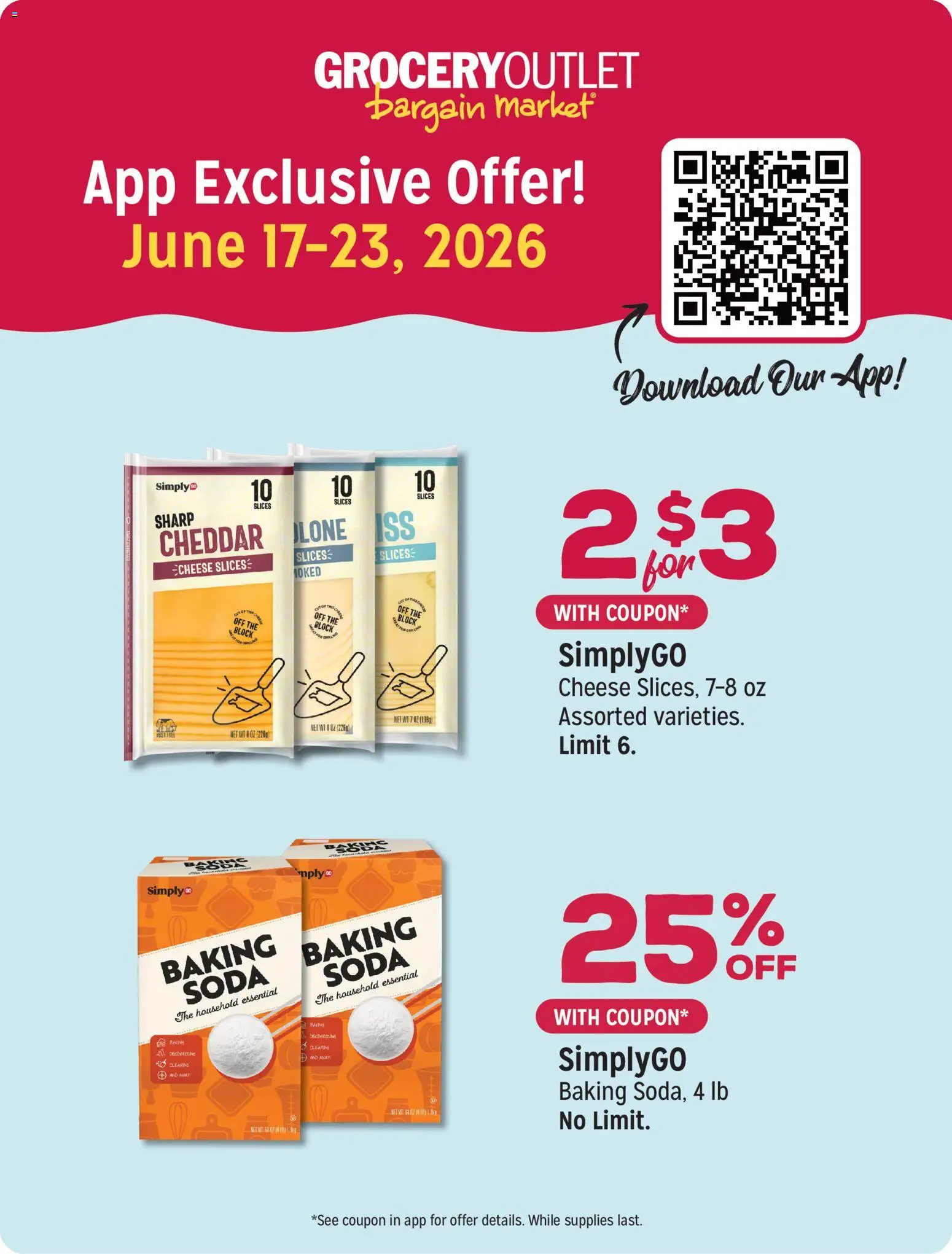 Grocery Outlet Weekly Ad - valid from 17.06.2026 | Page: 5 | Products: Cheese