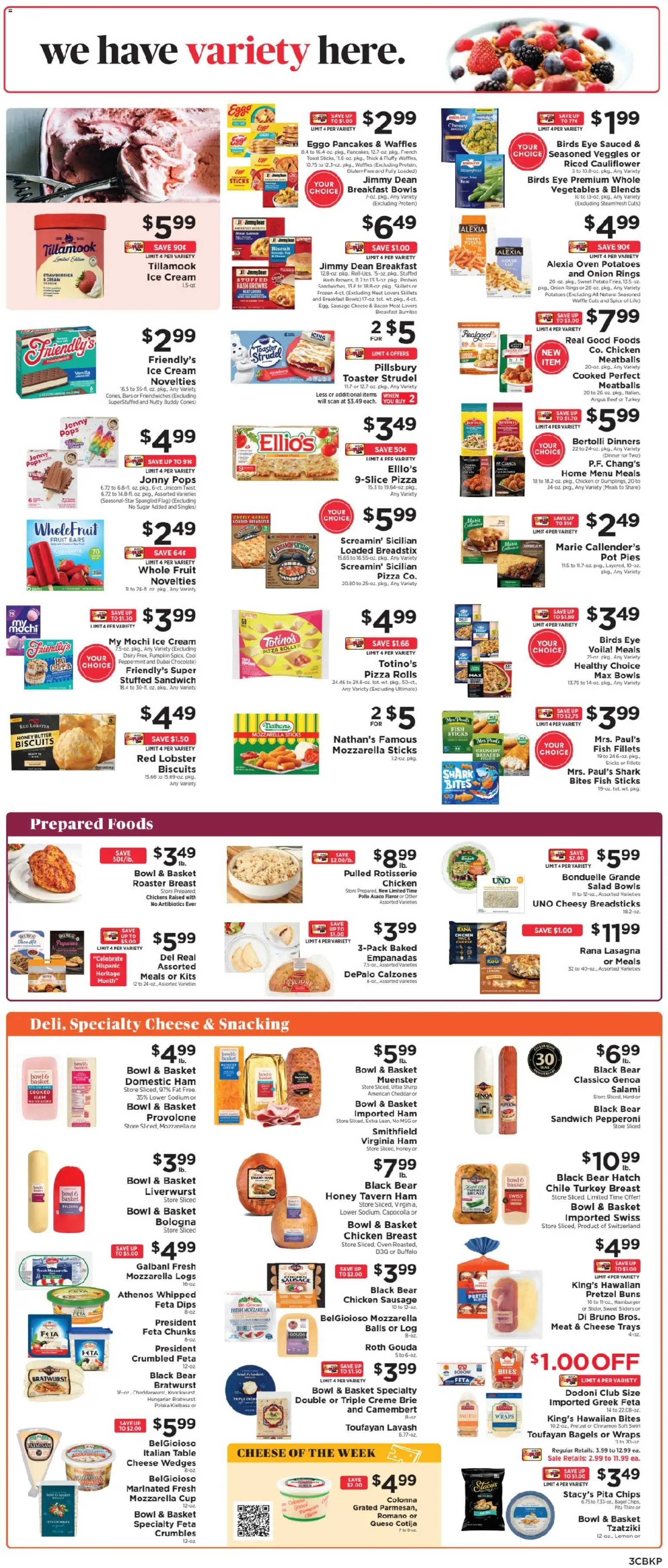 ShopRite Weekly Ad - valid from 10/04/2026 | Page: 5 | Products: Waffles, Cheese, Cream, Garlic