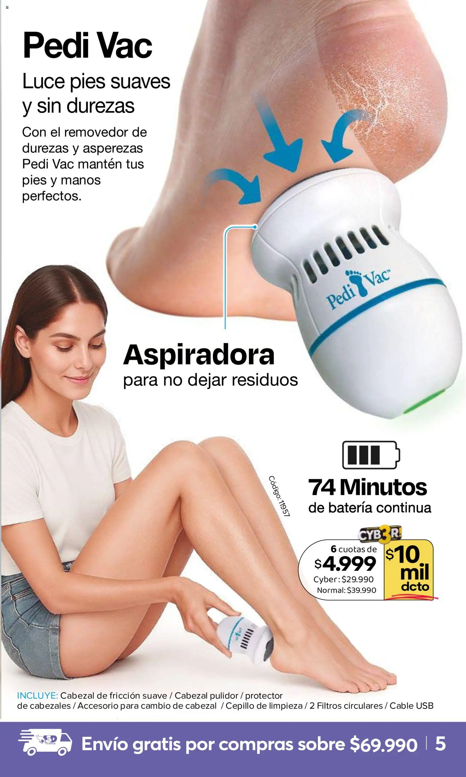 A3D Ofertas │ válido desde el 07.06.2026 | Página: 5 | Productos: Cable USB, Batería, Cepillo, Sobre