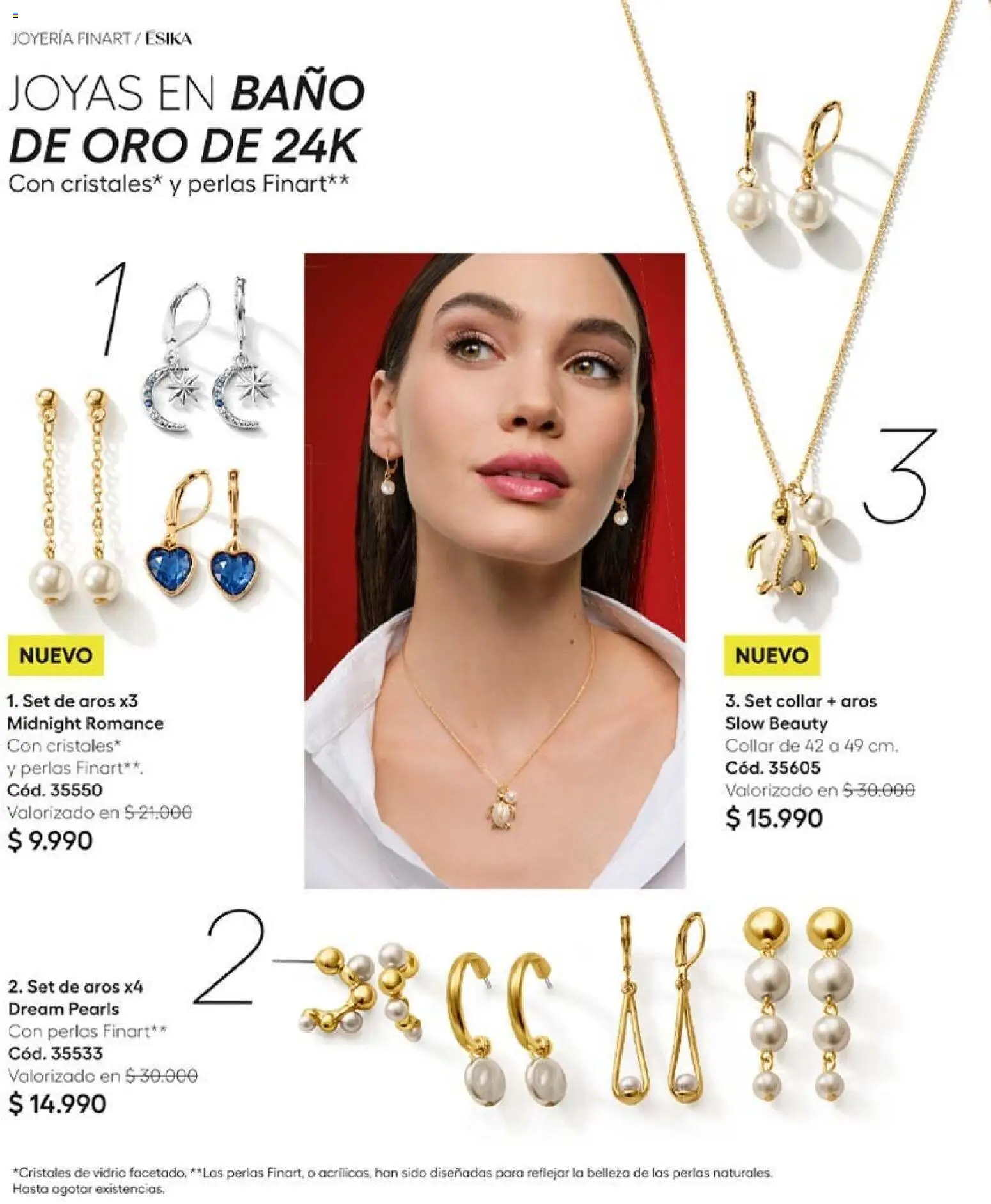 Catálogo Ésika Campaña 16 │ válido desde el 28.09.2026 | Página: 96 | Productos: Baño, Collar, Aros