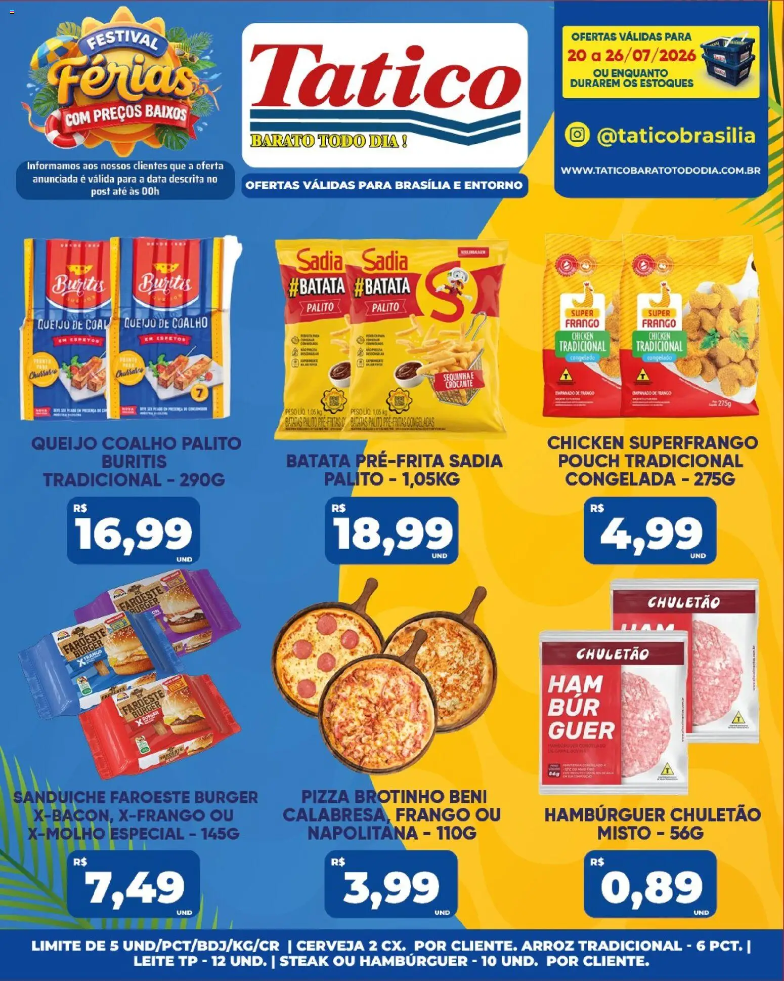 Tatico Folheto - válido de 21/07/2026 | Página: 42 | Produtos: Cerveja, Chuletão, Batata, Frango