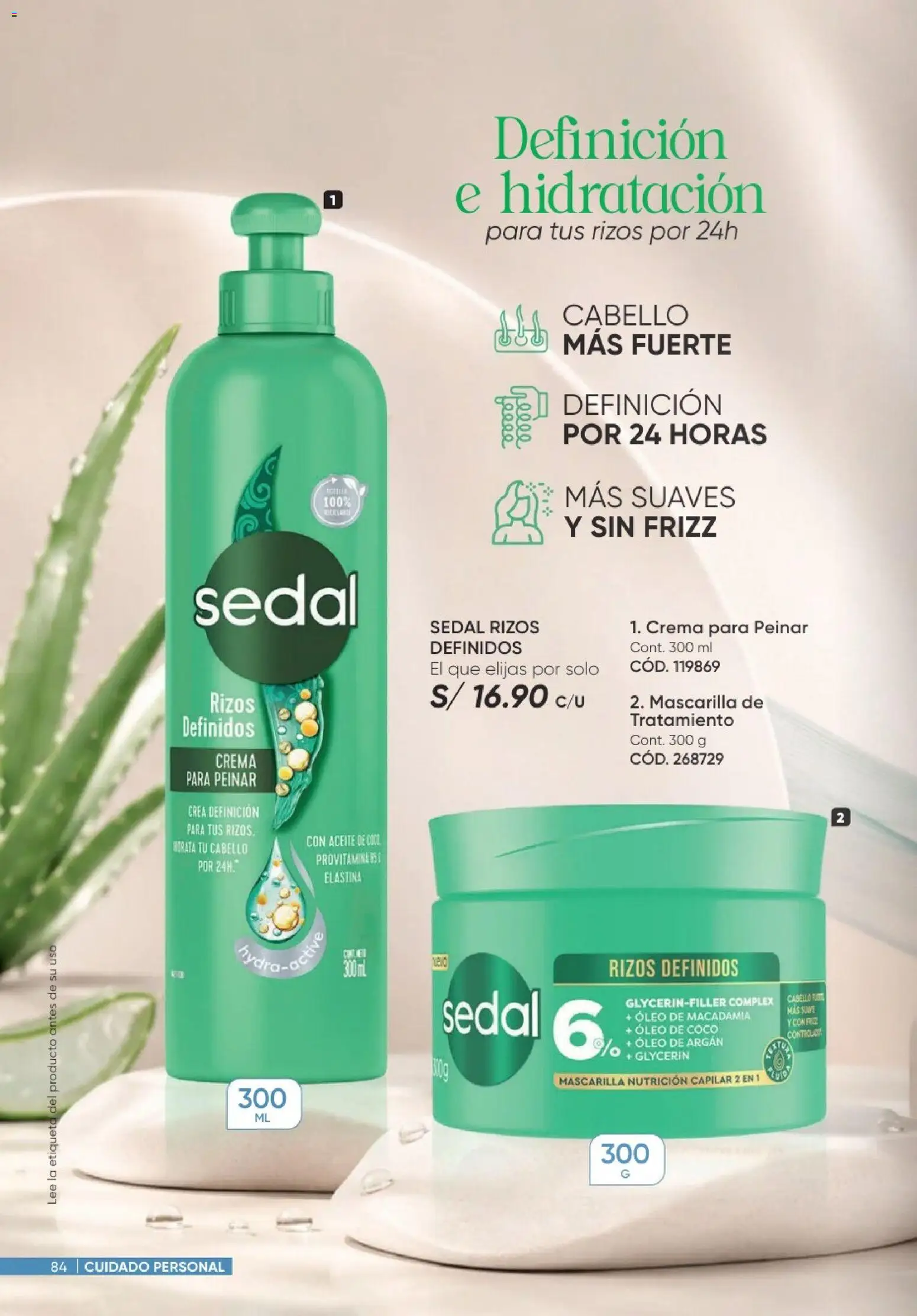 Catálogo Azzorti válido desde 20/09/2026 | Página: 84 | Productos: Aceite, Crema, Coco