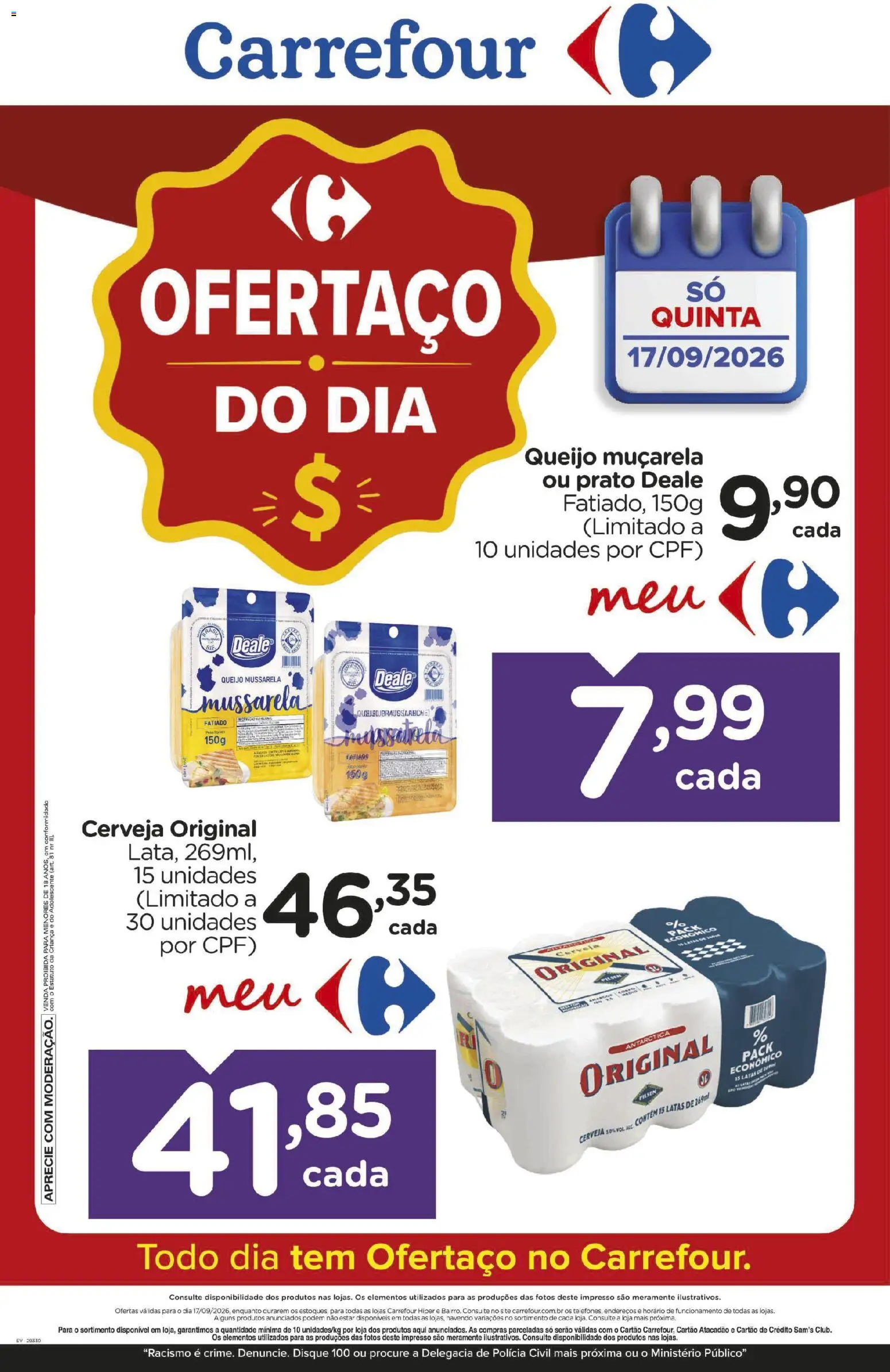 Carrefour Folheto - válido de 17/09/2026 | Página: 1