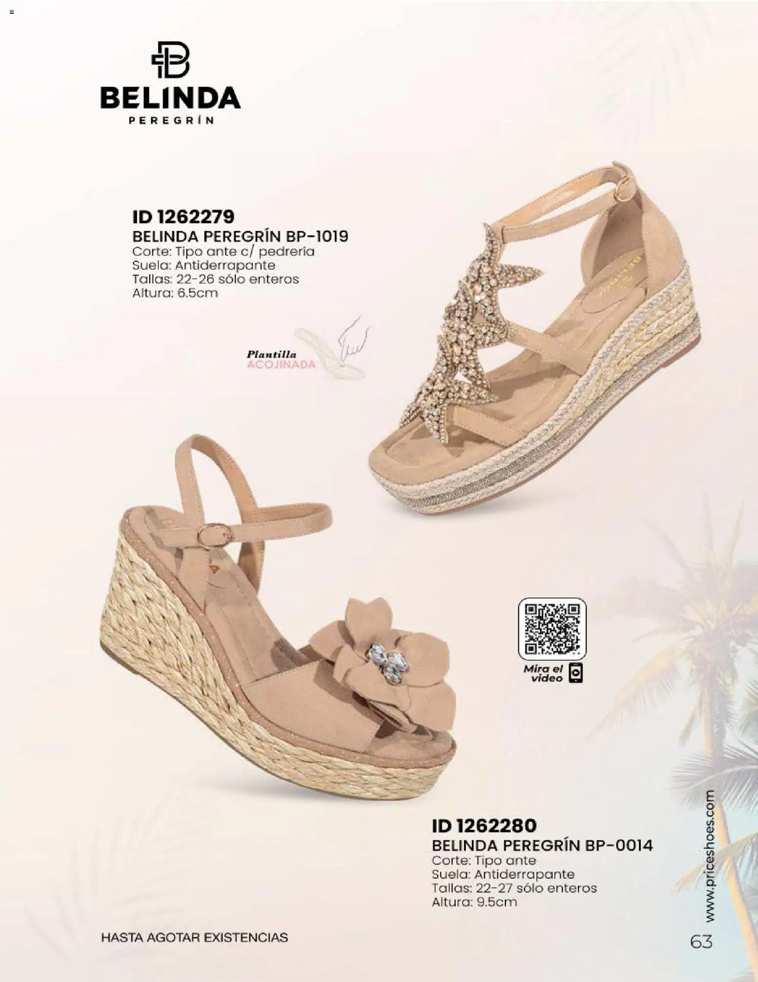 Nuevas ofertas de Price Shoes válidas en toda la República Mexicana desde el 23/06/2026. ¡Encuentra las mejores ofertas en Price Shoes catálogo Sandalias 2026! | Página: 63 | Productos: Video