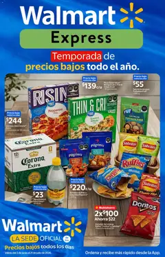 Vista previa de Walmart Express folleto, nuevo folleto de la tienda, válido en México a partir del 03.06.2026