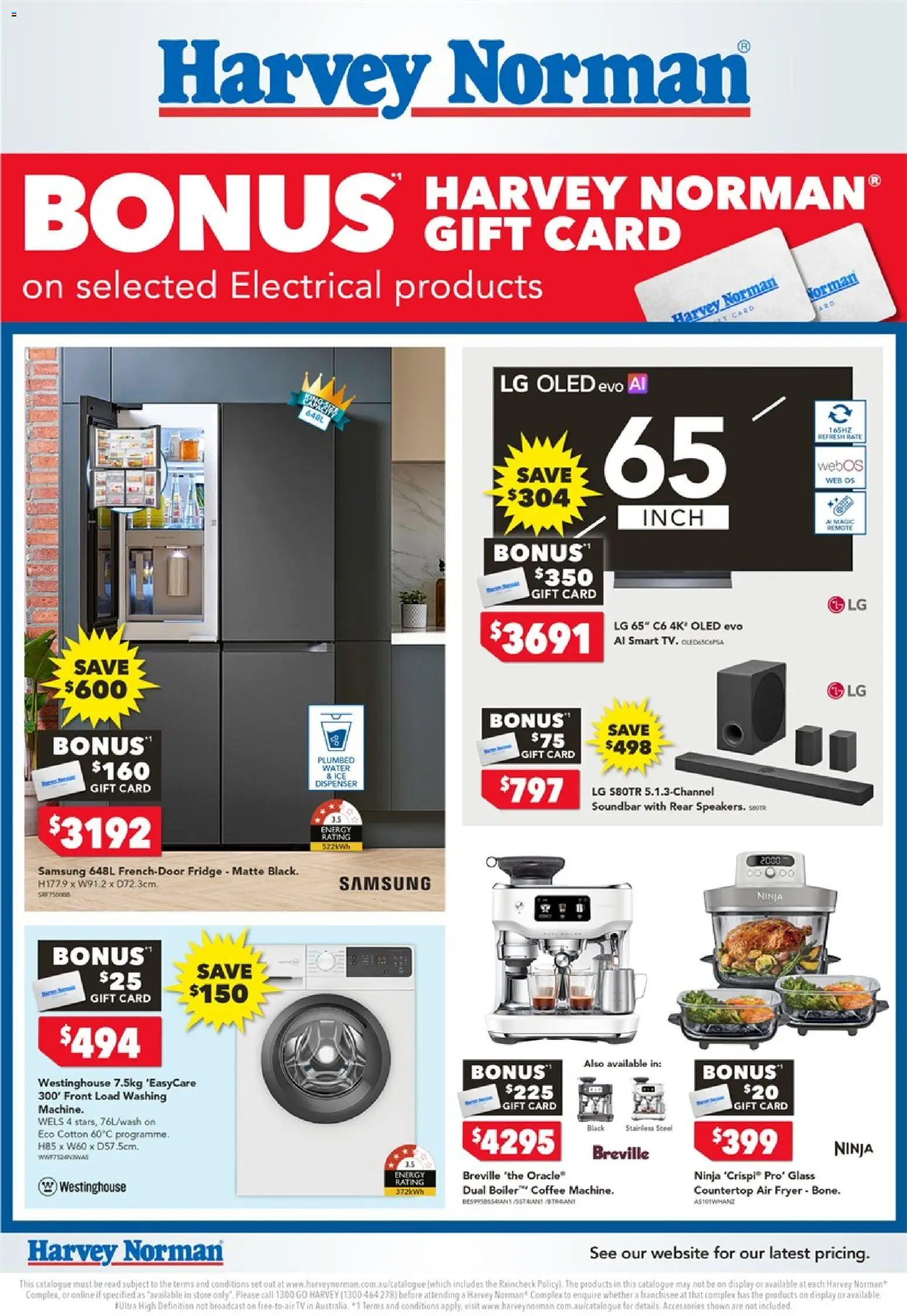 Harvey Norman catalogue - valid from 18.05.2026 | Page: 1 | Products: Coffee, Water, Accessories, Fridge