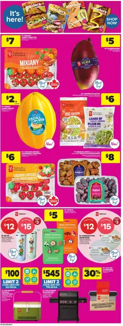Preview of Atlantic Superstore weekly flyer / circulaire from shop Atlantic Superstore valid from Jun 25, 2026 | Page: 17 | Products: Salad, PC, Grill, Tomatoes