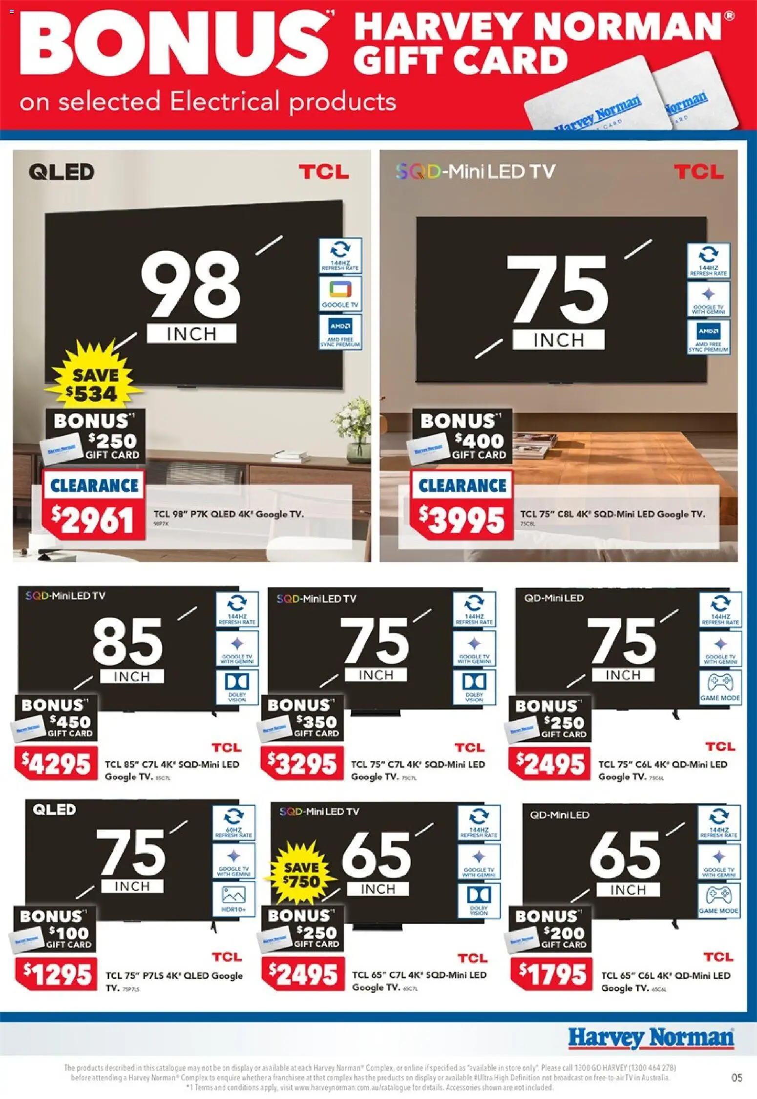Harvey Norman catalogue - valid from 18.05.2026 | Page: 5 | Products: Accessories, Tv, Game