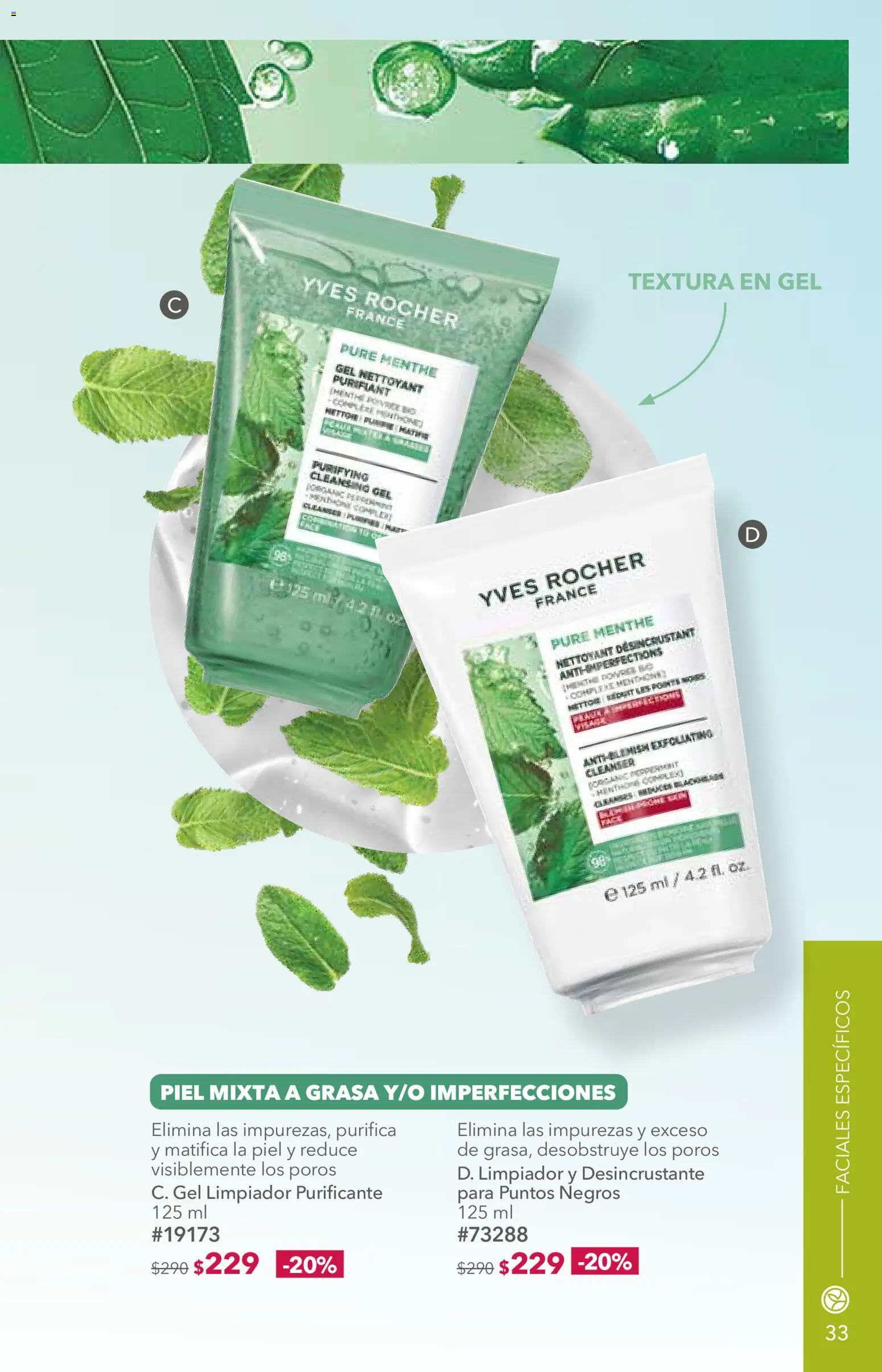 Nuevas ofertas de Yves Rocher válidas en toda la República Mexicana desde el 25/08/2026. ¡Encuentra las mejores ofertas en Yves Rocher campaña 12 2026! | Página: 33 | Productos: Limpiador