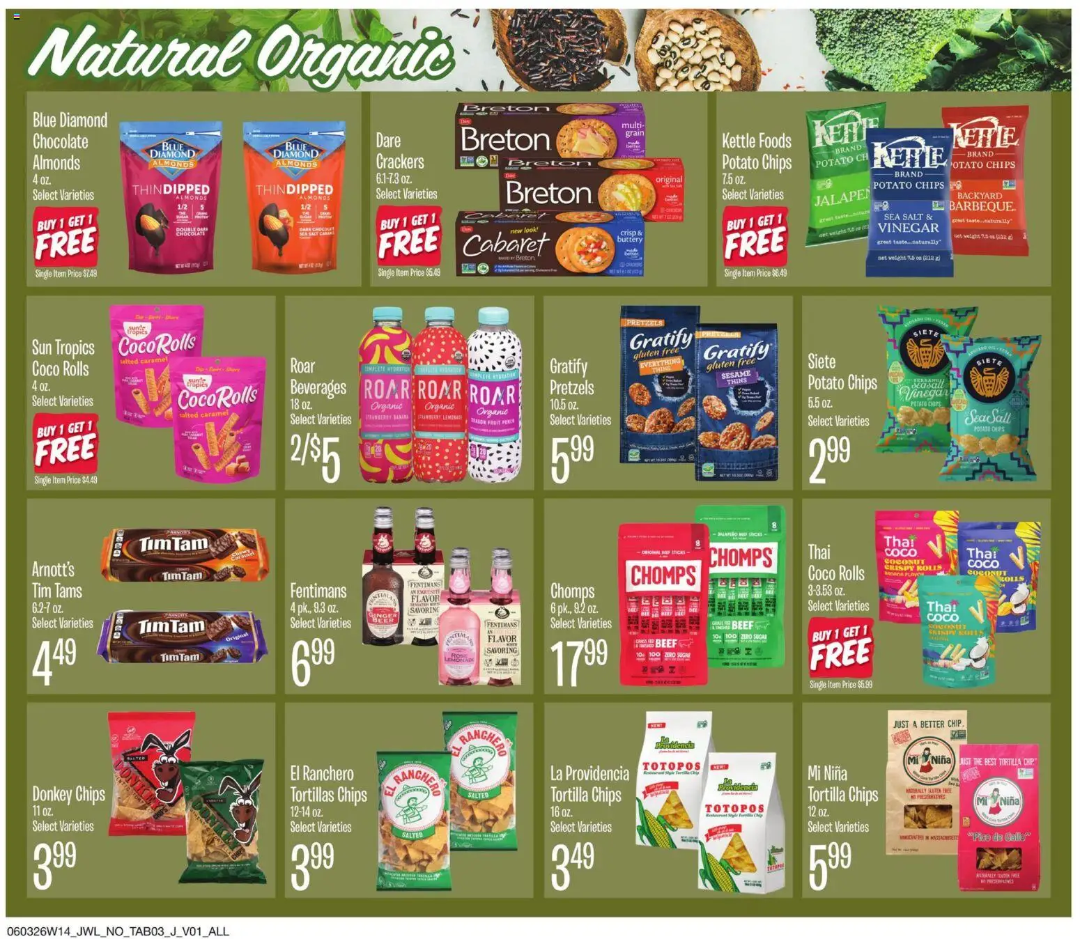 Jewel Osco Specialty&Local - valid from 03.06.2026 | Page: 3 | Products: Chocolate, Beef, Salt, Sugar