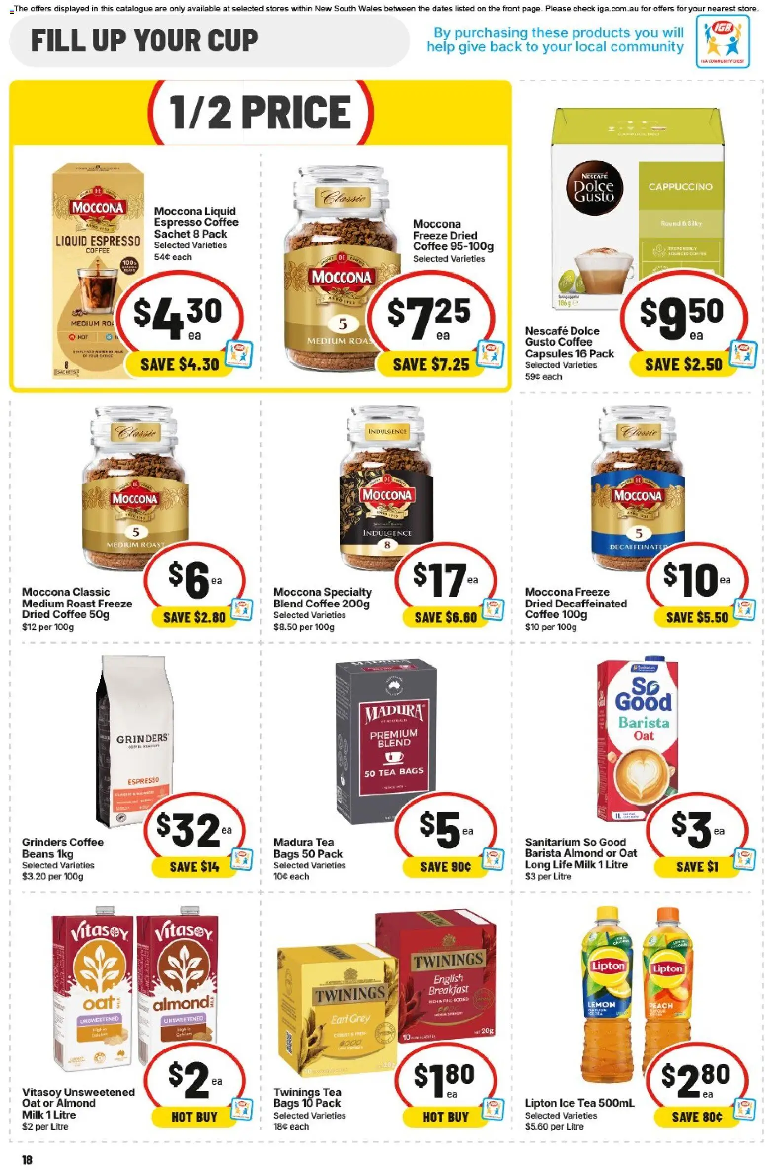 IGA catalogue - valid from 12/08/2026 | Page: 19 | Products: Coffee, Capsules, Beans, Roast