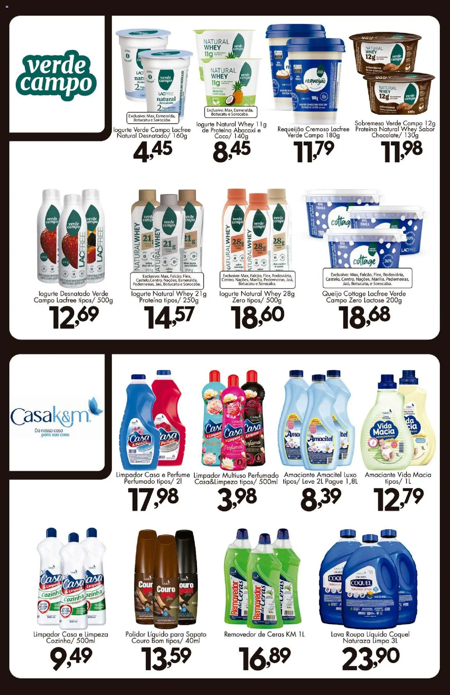 Confiança Folheto - válido de 16.06.2026 | Página: 8 | Produtos: Limpador multiuso, Cottage, Abacaxi, Amaciante