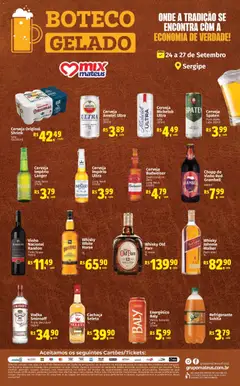 Mateus ofertas Especial Bebidas - Pré-Visualização do folheto da loja Mateus, válido de 24/09/2026