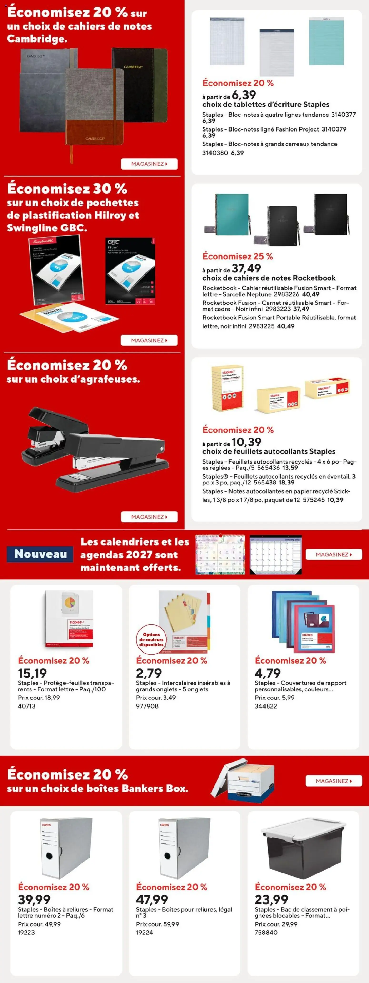 Staples flyer valid from Oct 2, 2026 | Page: 9