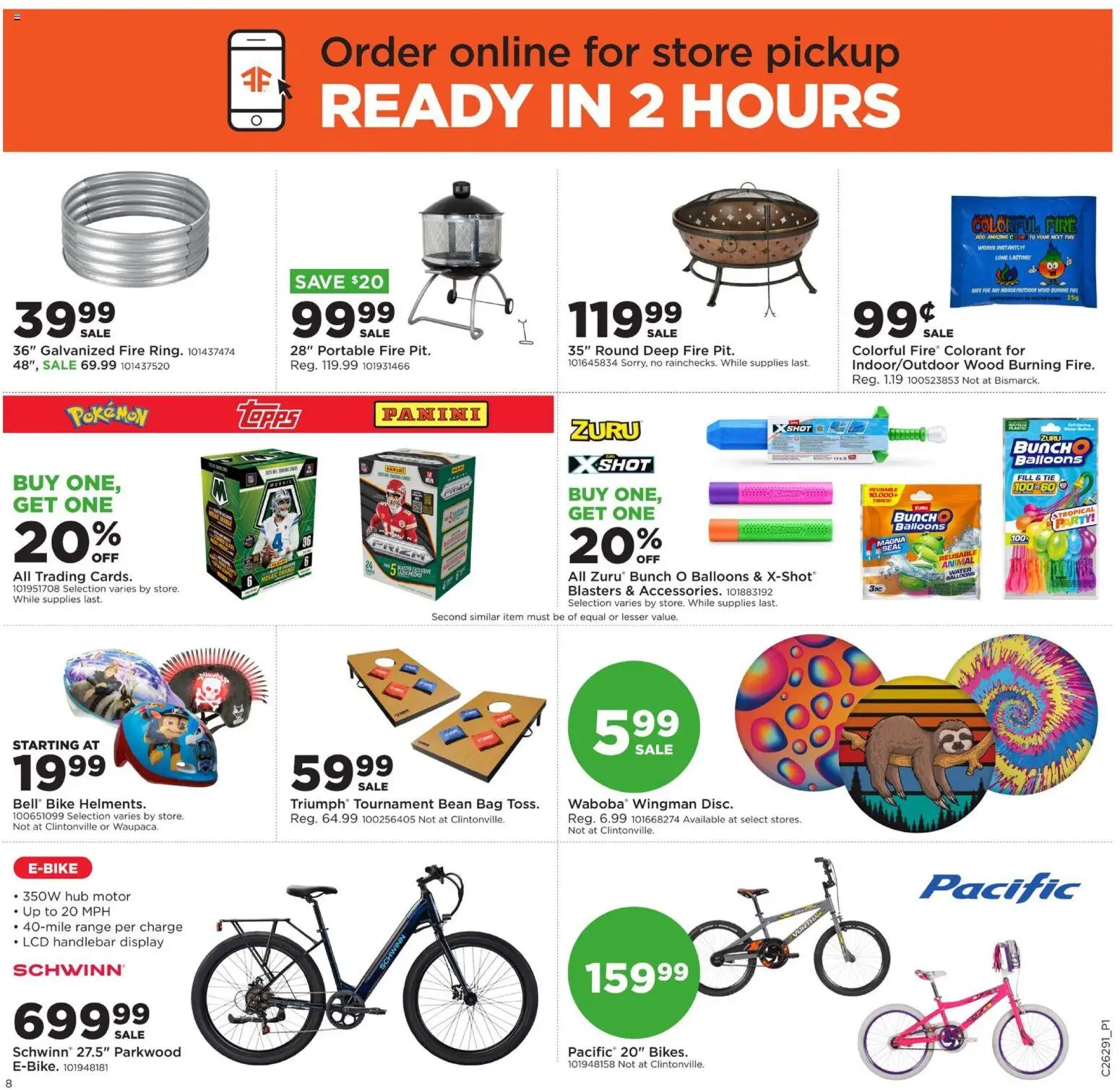 Mills Fleet Farm Weekly Ad - valid from 07/13/2026 | Page: 12 | Products: Water, Pc, Bag, Rod