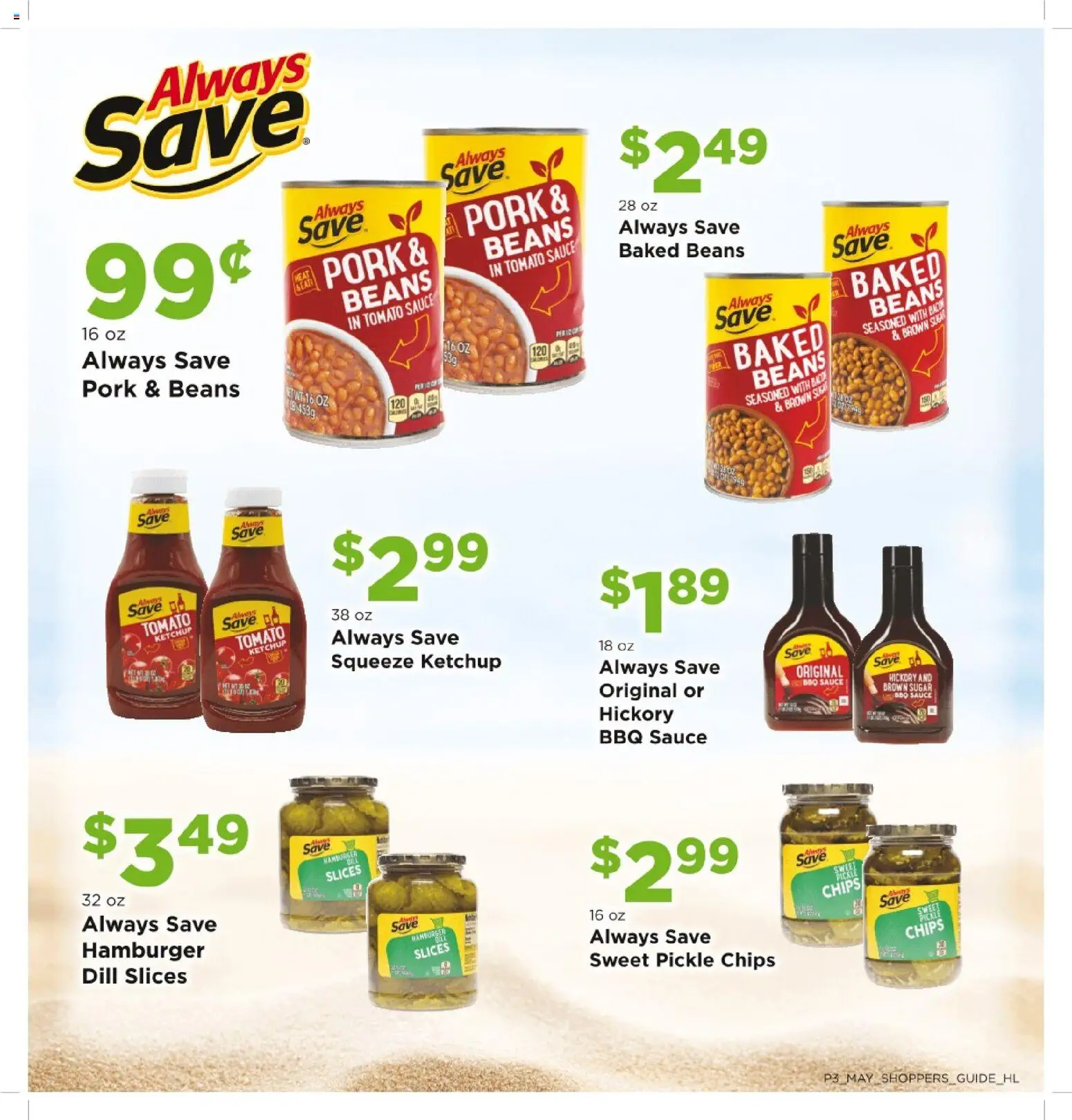Homeland Bring Savings Home Shopper's Guide - valid from 01.05.2026 | Page: 3 | Products: Pork, Ketchup, Sauce, Sugar