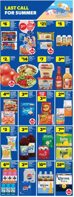 Preview of Real Canadian Superstore weekly flyer / circulaire from shop Real Canadian Superstore valid from Aug 27, 2026 | Page: 21 | Products: Ketchup, Salad, Pepsi Zero, Cheddar