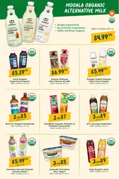 Preview of Sprouts weekly ads valid from 08/26/2026 | Page: 22 | Products: Ginger, Sweeteners, Beet, Coconut