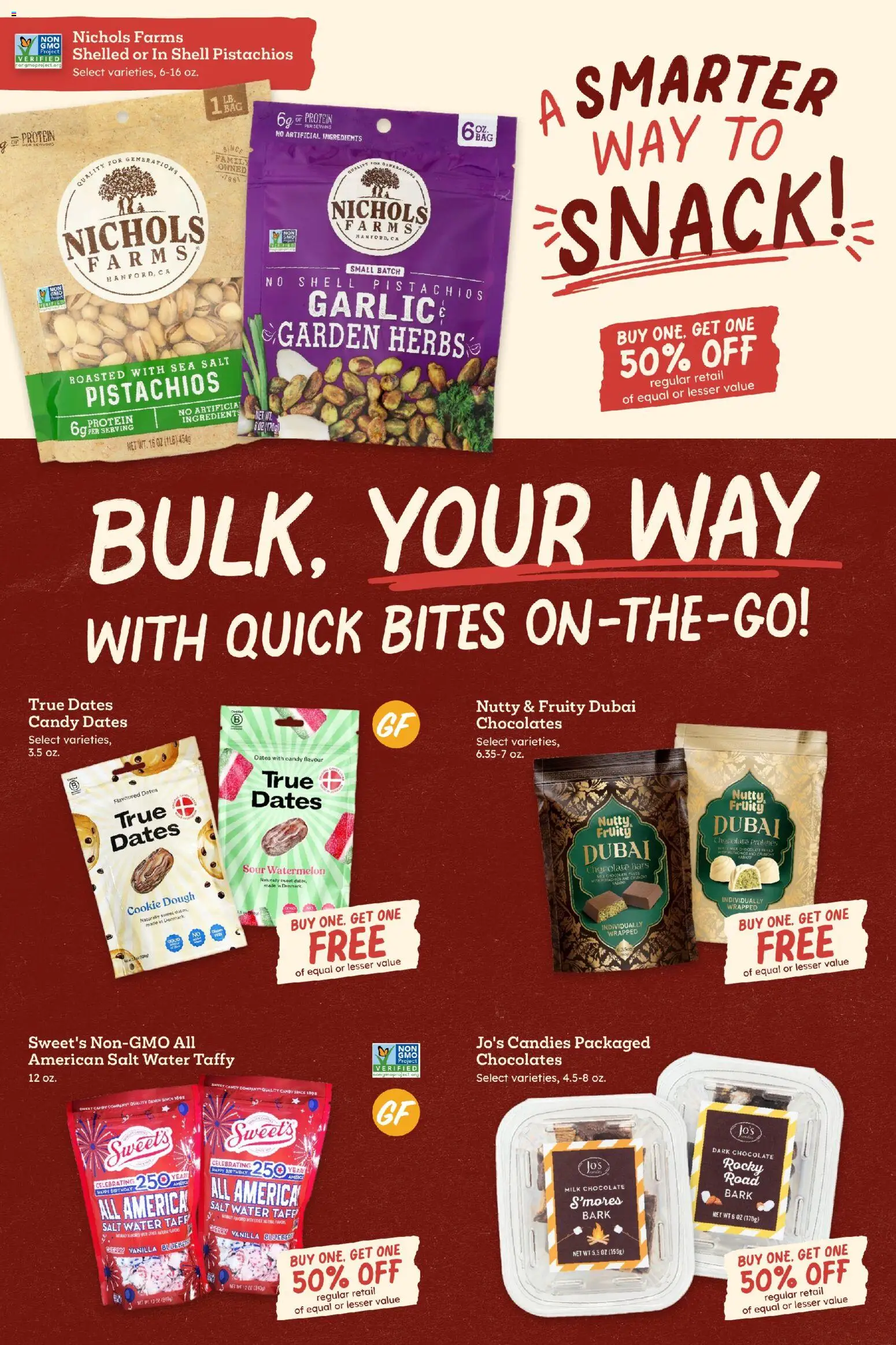 Sprouts Weekly Ad - valid from 20.05.2026 | Page: 11 | Products: Milk, Chocolate, Garlic, Watermelon