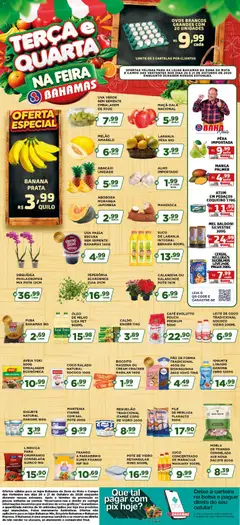 Bahamas Supermercados ofertas Terça e Quarta na Feira - Pré-Visualização do folheto da loja Bahamas Supermercados, válido de 20/10/2026