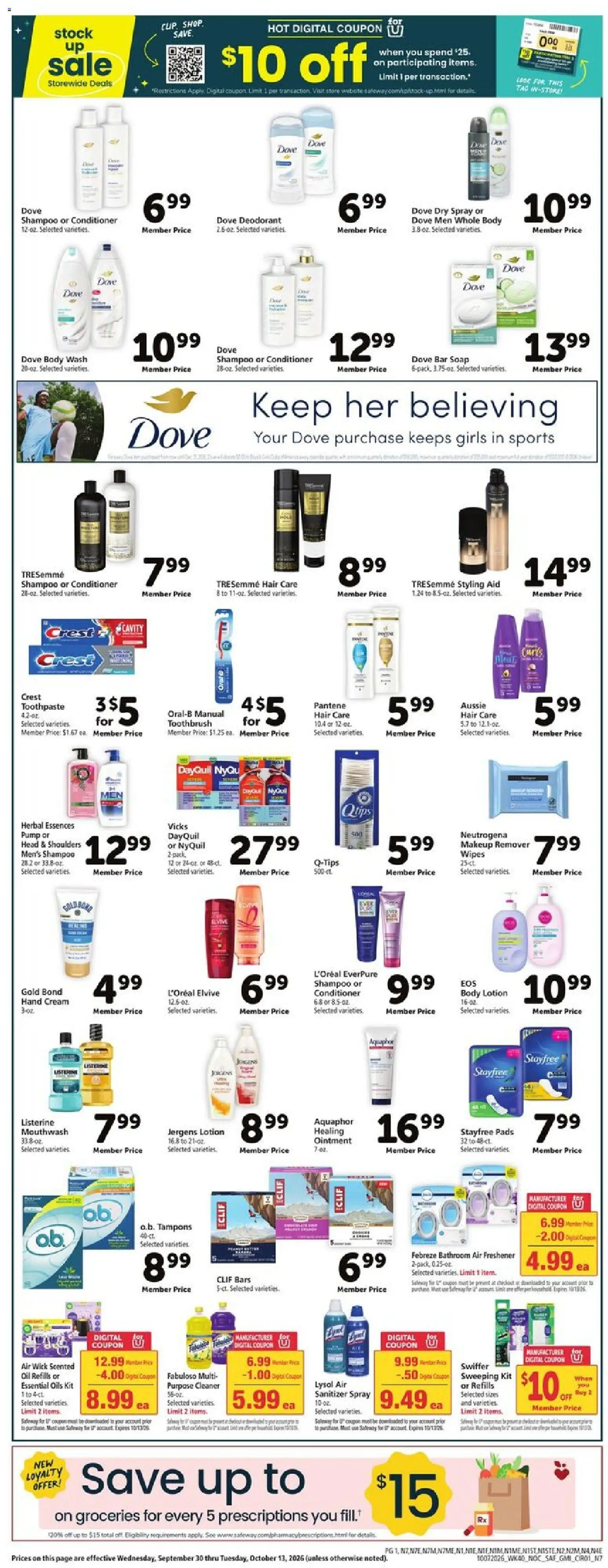 Safeway Weekly Ad - valid from 10/07/2026 | Page: 8